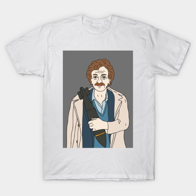 Kurt Vonnegut T-Shirt by grekhov